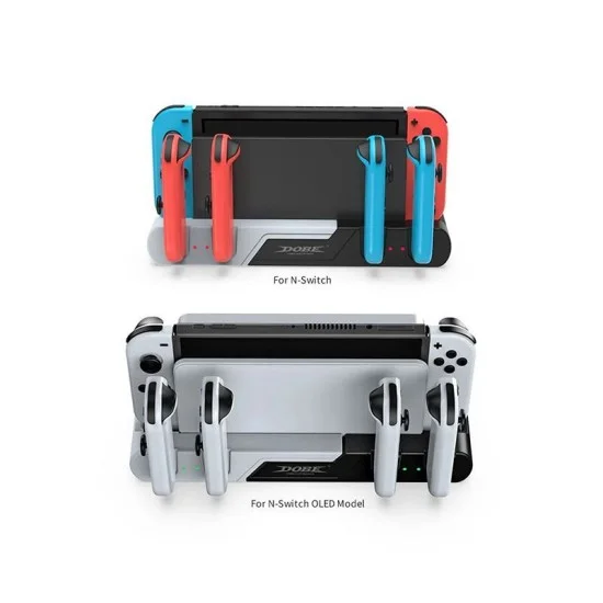 Switch OLED TNS-0122B (JOY-Con) L/R Small Controller Charging Dock - White